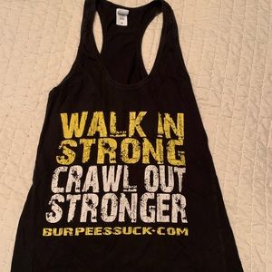 Cute workout or CrossFit tank!
